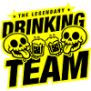Drinking Team Skelett Bier