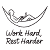 Work Hard Rest Harder Hammock