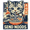 Ramen Cat Send Noods