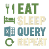 Eat Sleep Query Repeat