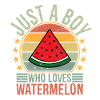 Just a Boy Who Loves Watermelon