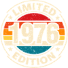 ÉDITION LIMITÉE 50E ANNIVERSAIRE 1976