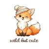 Cuddly fox with hat