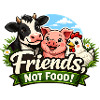 Friends Not Food – Pet-friendly statement