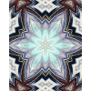 Pastel Kaleidoscope Star Mandala