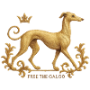 Free the Galgo - Embroidery Nr01