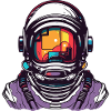 Astronaut Comic Helm