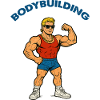 Bodybuilding Gym Cartoon
