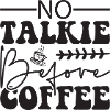 I don't say I love coffee