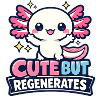 Cute But Regenerates - Axolotl