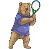 Raquette de tennis Bear