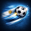 Argentine flag meets football whirlwind