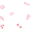 Heart Crown Doodle Pop Art