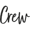 Crew Hand Lettering Design