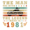 45e anniversaire motard motard 1981