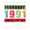 Février 1991 Jubilé Février 1991 Février