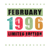 Février 1996 anniversaire Février 1996 Février
