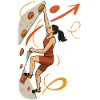 Bouldering Shirt Women – Trust the Process