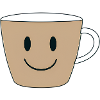 Smiling Coffee Mug Design