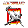 Football Germany Overhead kick side-kick