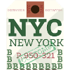 NYC Bold Passport Stamp