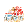 I Steal Hearts Monster Truck