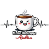 Meine Blutgruppe Arabica-Kaffeetrinker Spruch
