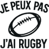 Je peux pas j'ai rugby
