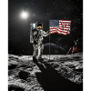 Astronaut on moon