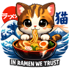 Cat in Ramen we trust