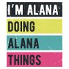 Jeg er Alana, der laver Alana-ting retrofarver