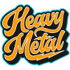 Heavy Metal Bold Script Logo