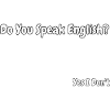 Funny English Language Joke Design