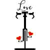 Love Cycling Heart