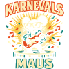 Karneval Mouse Rock Köln Geschenk Süß