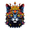 Royal Cat Crown