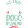 J’adore mon chien argentin