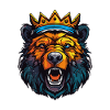 Royal Bear Crown King