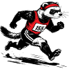 Running ferret in red