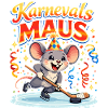 karneval maus kostüm Eishockey 