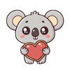 Koala Coeur Doux