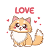 Pastel Love Feline Cuddle