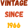 Anniversaire 1966 - Millésime depuis 1966