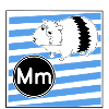 M pour cochon d’Inde