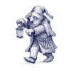Dwarf | Night walker with lantern