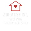 Zuhause Familienspruch Glück