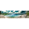 Panoramic Mountain Lake View