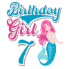 7th Birthday Mermaid