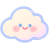 Pastel Cloud Cuddly Charm Kids Cloud