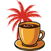 Tropical Coffee Palm Style